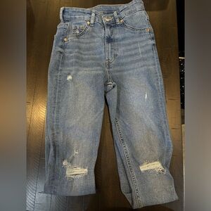 H&M Curvy Denim Jeggings Modelant